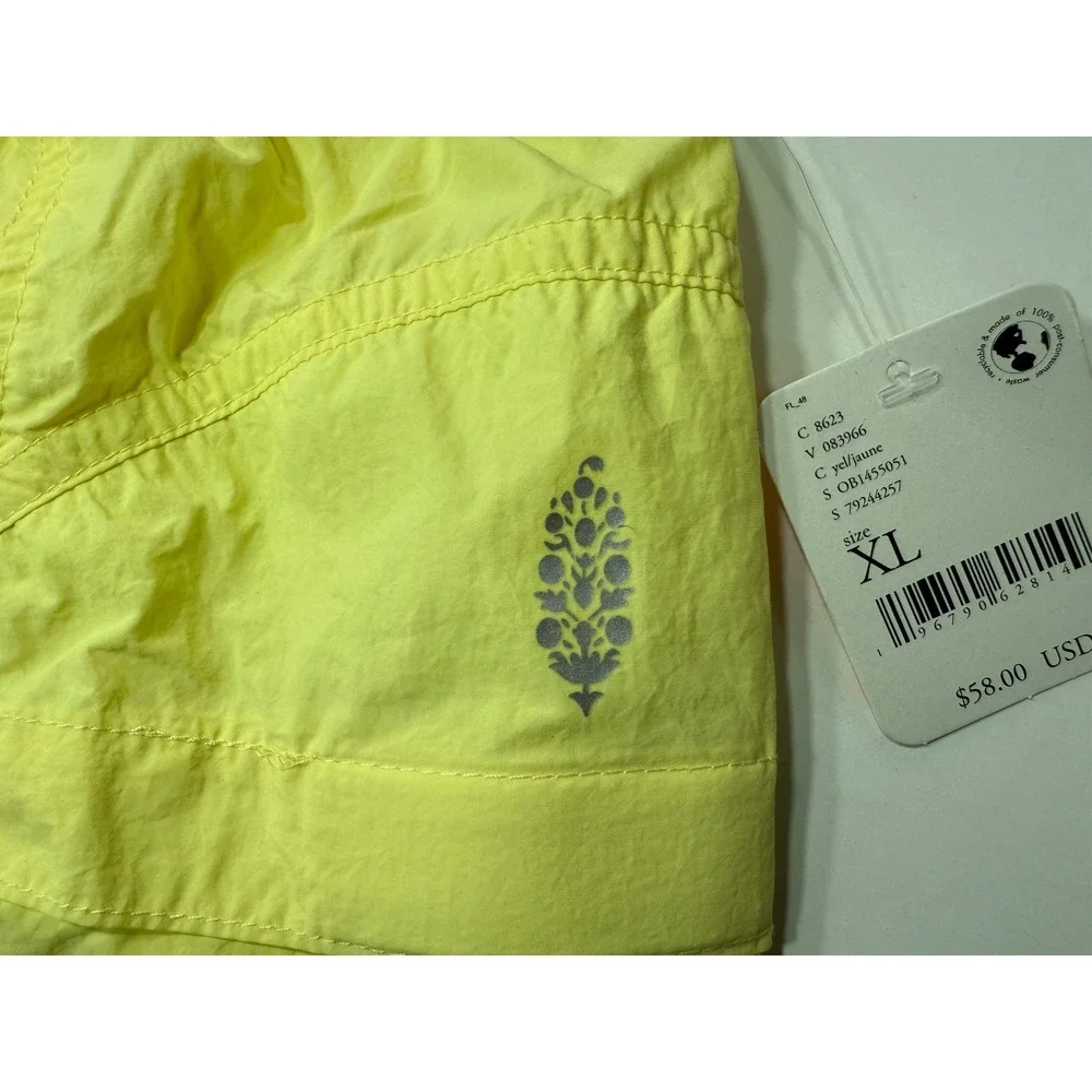 Free People Movement In the‎ Wild Outdoor Lightweight Shorts Yellow XL NWT - Picture 4 of 9